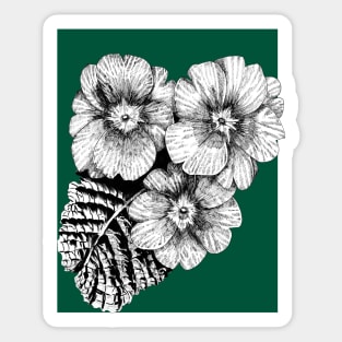 Ink - Primula Variation 1 Sticker